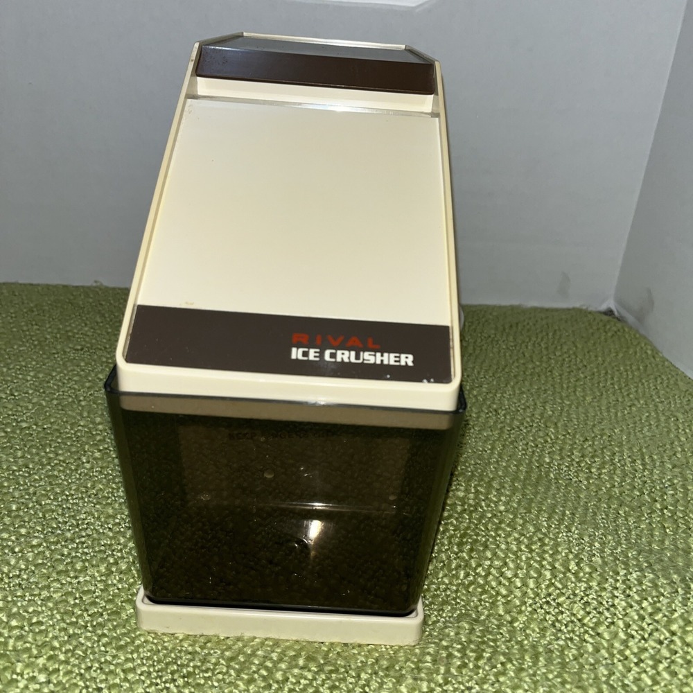 Vintage Rival Ice Crusher Model 840 Removable Ice‎ Cup